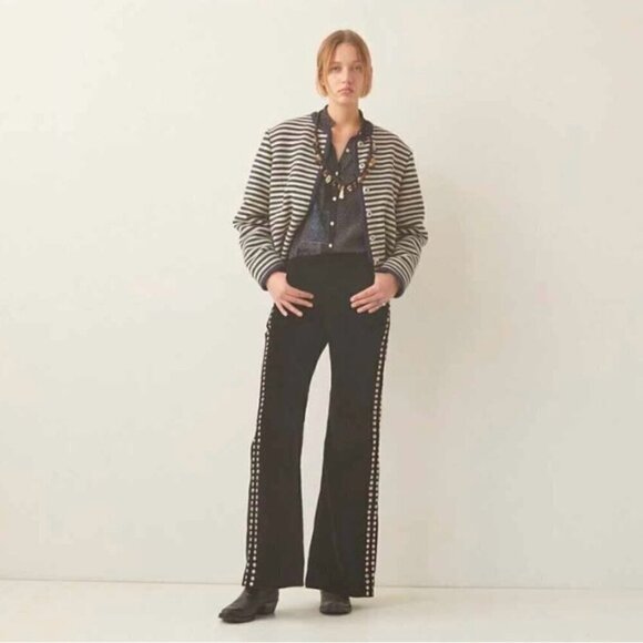 Alix Of Bohemia - Women's Charlie Rodeo Velvet Pant - Black. Size: M. NWT - Picture 17 of 17